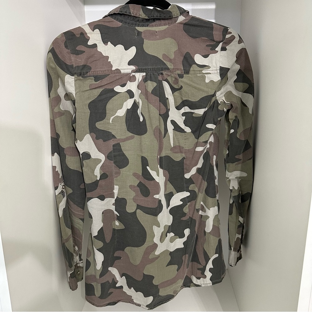 Army Button Up Shirt - Picture 2 of 3